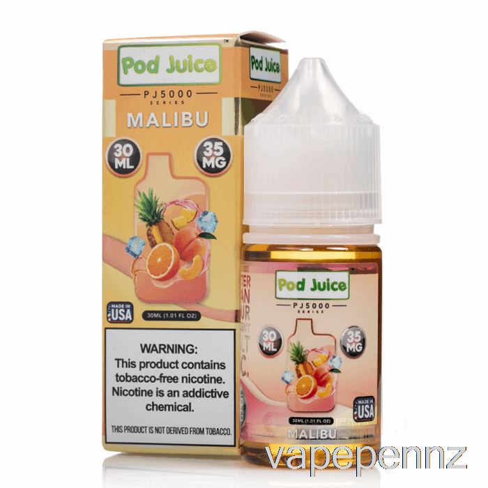 Malibu - Pod Juice PJ5000 - 30mL 35mg VAPE NZ